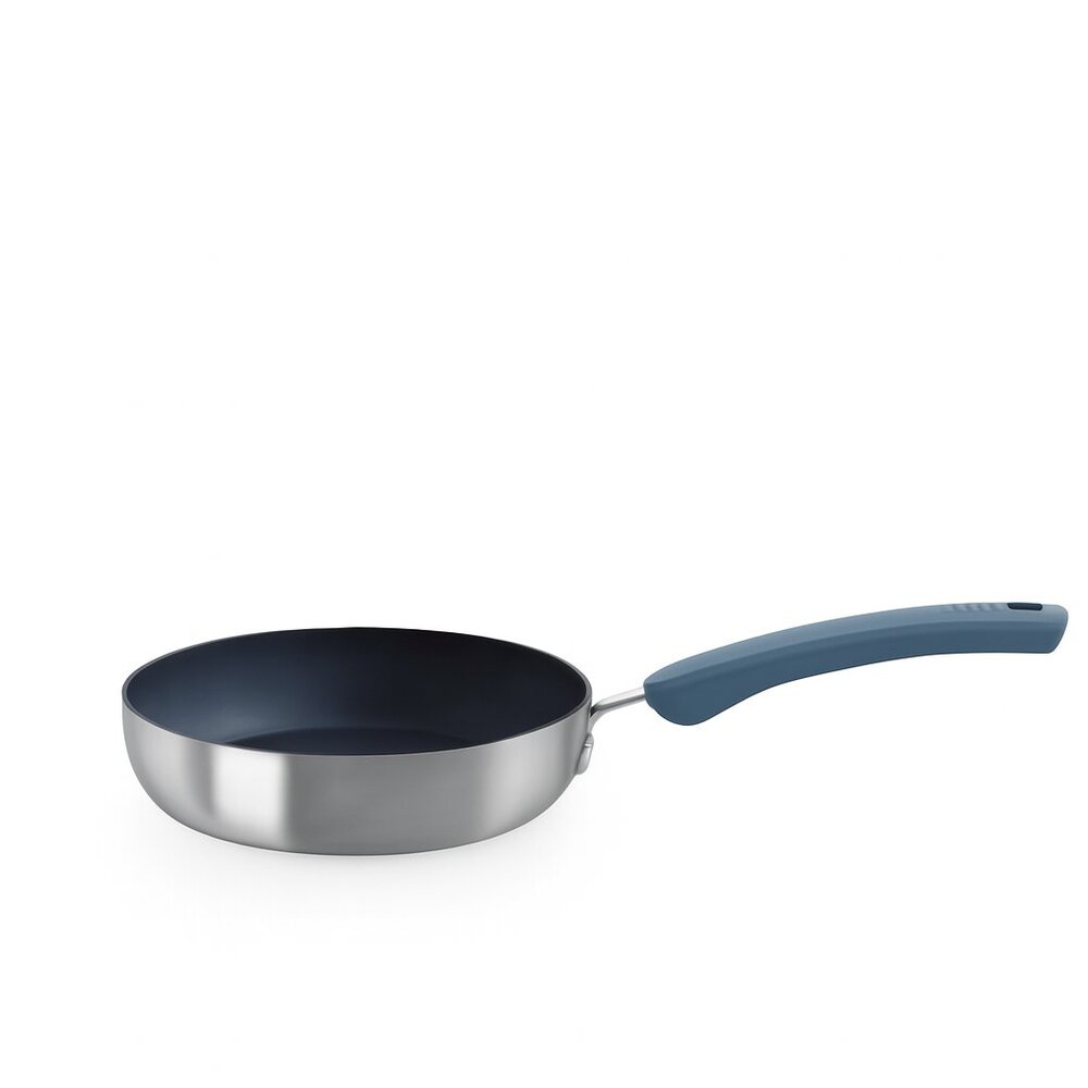 Zakarian by Dash 3 QT / 2.8 L Stainless Steel Nonstick Fry Pan